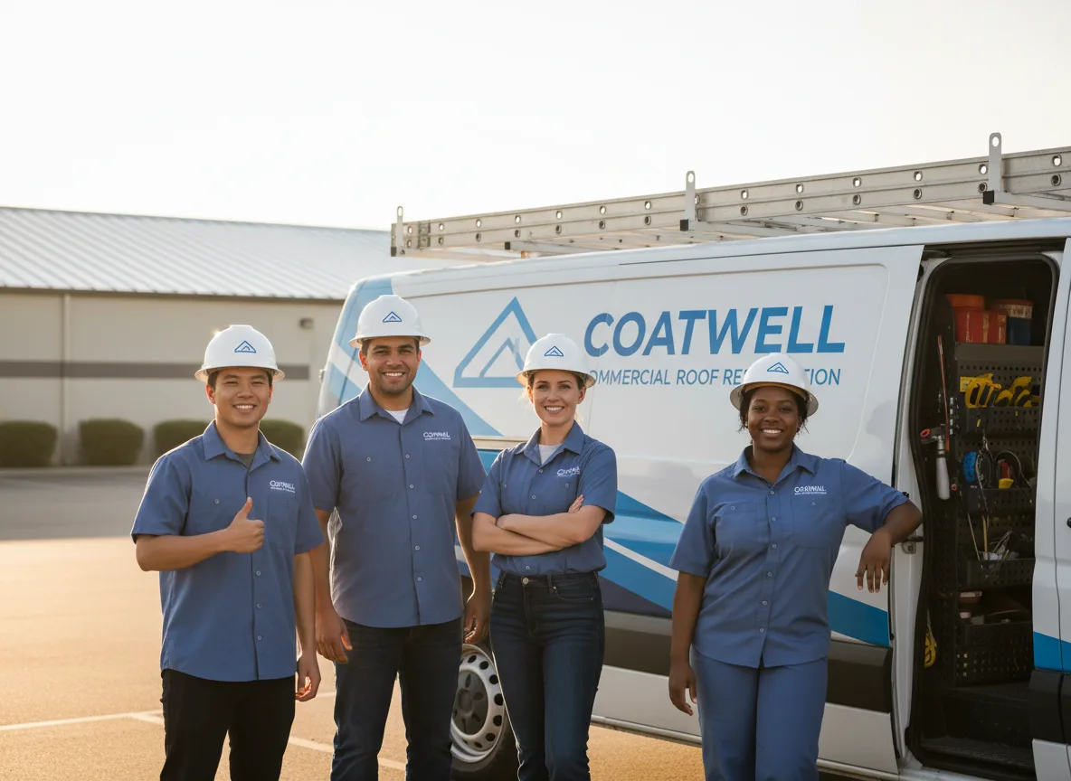 Commercial roof coating company in Castile, NY